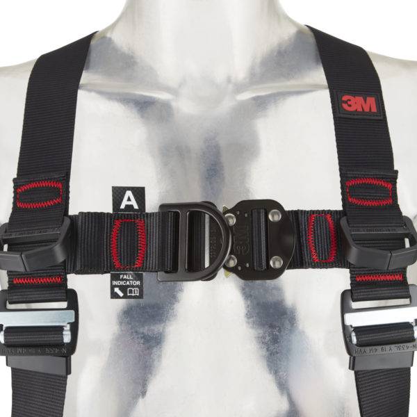 3M Protecta E200 Quick Connect Standard Vest Style Fall Arrest Harness with Front & Rear Attachment Points and Horizontal Leg Straps - SecureHeights