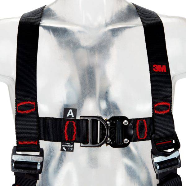 3M Protecta E200 Quick Connect Standard Vest Style Fall Arrest Harness with Front & Rear Attachment Points - SecureHeights