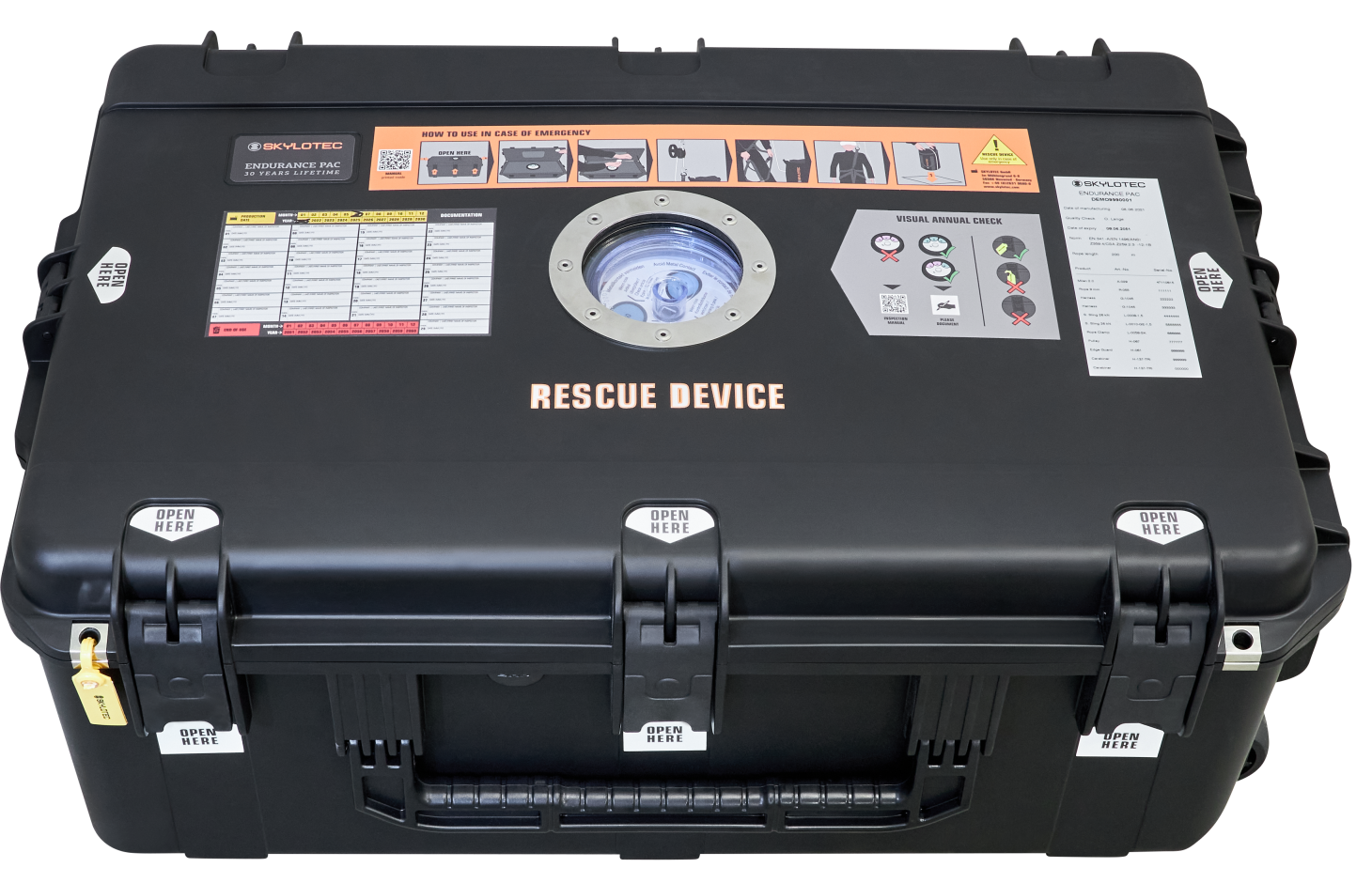 Skylotec ENDURANCE PAC MILAN Storage Box SET-500 - SecureHeights