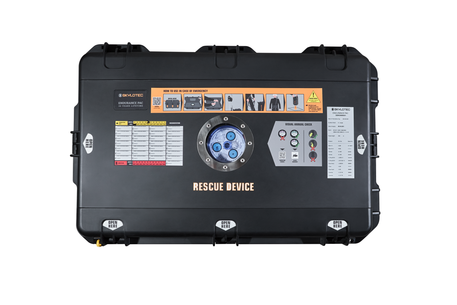 Skylotec ENDURANCE PAC MILAN Storage Box SET-500 - SecureHeights