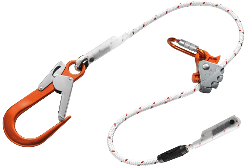 Skylotec ERGOGRIP SK12 2m Single Leg Work Positioning Lanyard with Scaffold Hook L-0201-2 - SecureHeights
