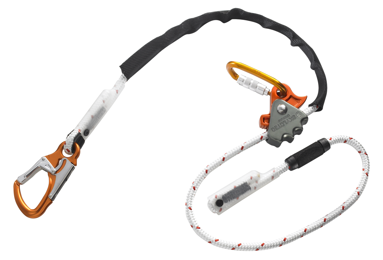 Skylotec ERGOGRIP SK12 Single Leg Work Positioning Lanyard with Snap Hook 1.5m-2m - SecureHeights