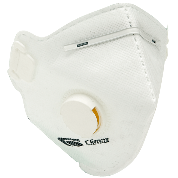 Climax 1730 FFP3 Disposable Foldable Half Face Mask with Valve (Pack of 12) - SecureHeights