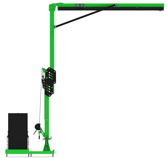 3M DBI SALA FlexiGuard M200 Modular Jib Adjustable Height Mast Anchor (4.5m-6.1m) - SecureHeights