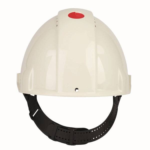 3M G3000 White Ventilated Safety Helmet G3000NUV-VI - SecureHeights