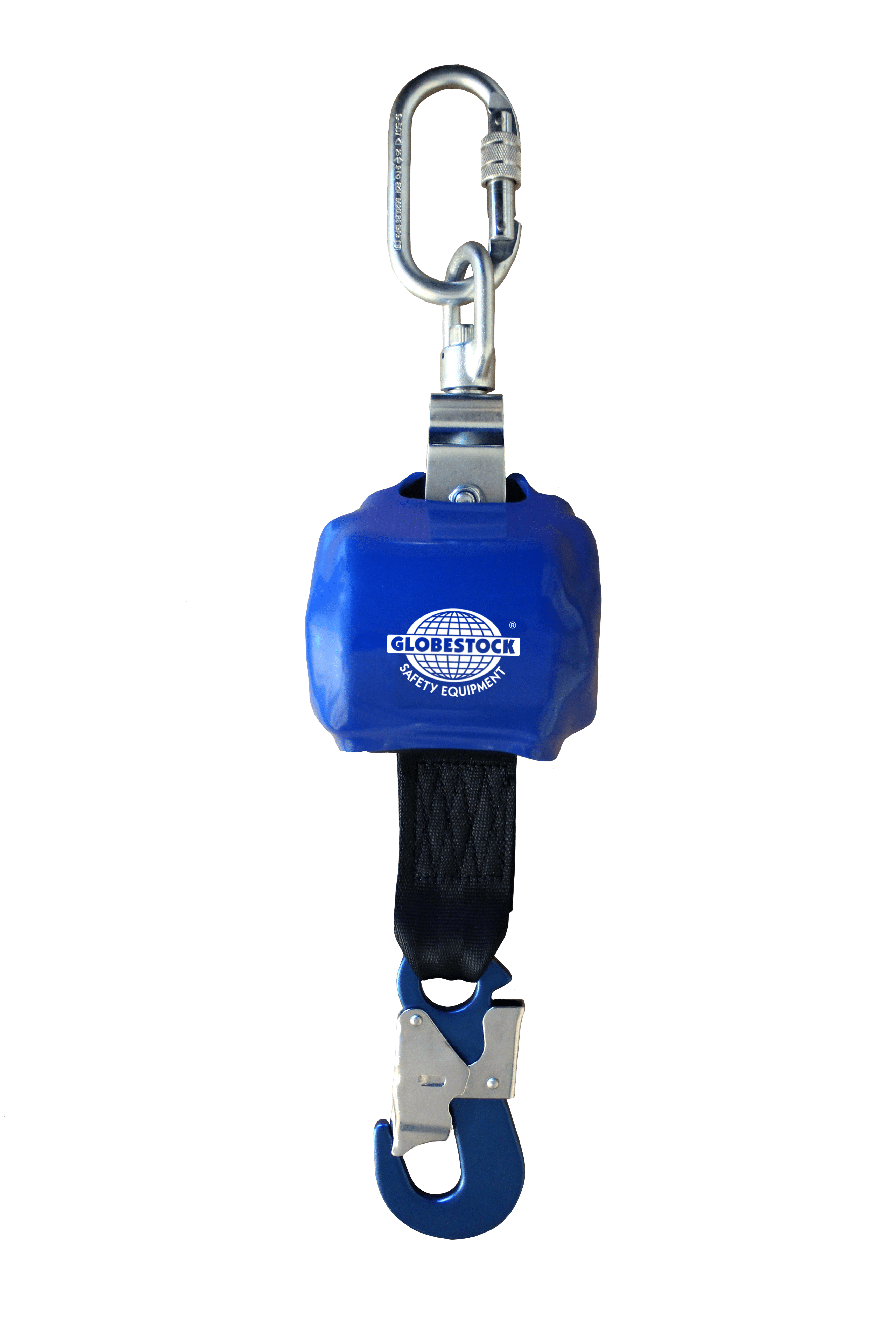 Globestock G.AutoReel 2.5m Compact Fall Arrest Block with Oval Carabiner GSE1050 - SecureHeights