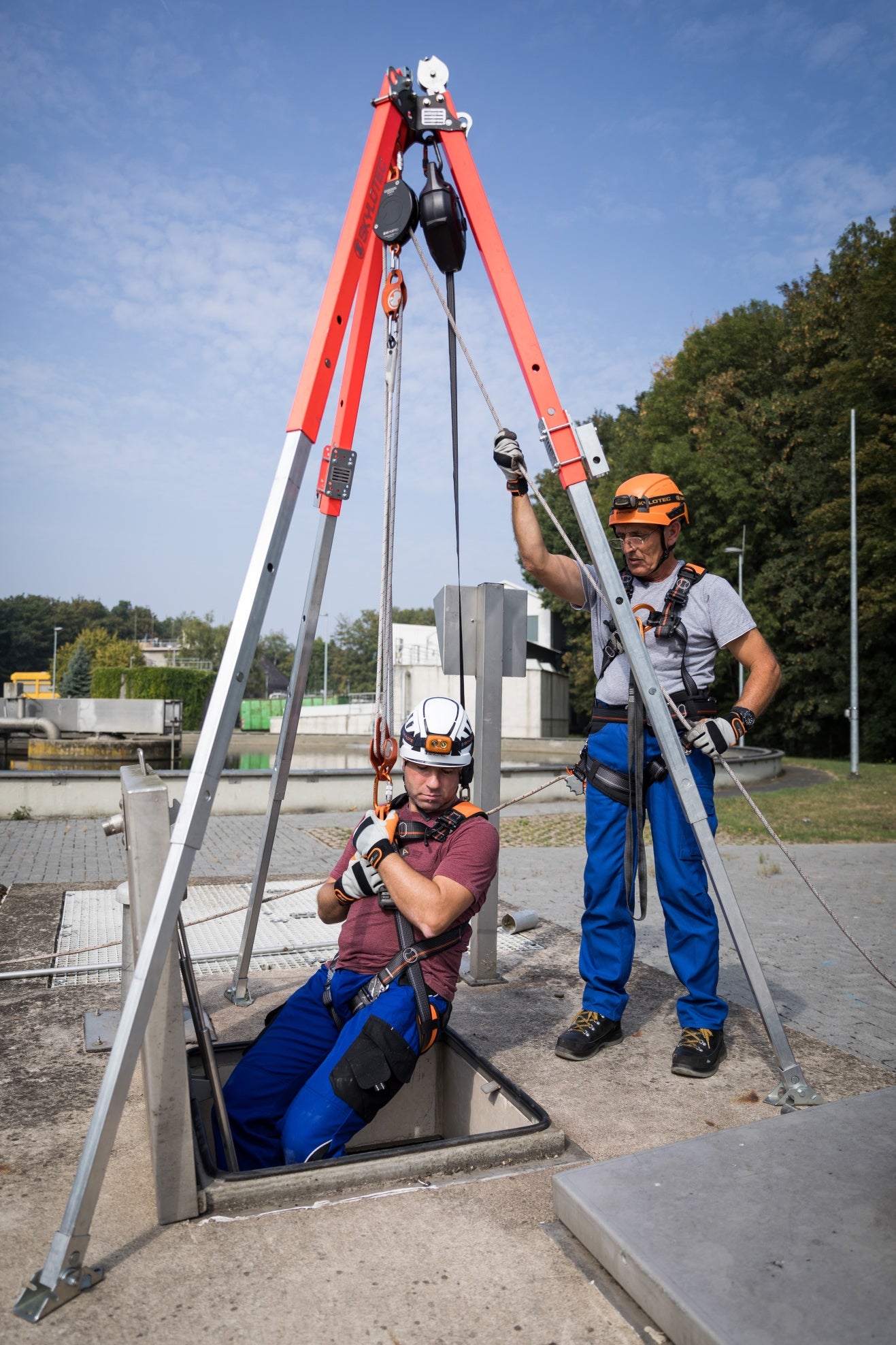 Skylotec GORDON Evacuation Descender Device Without Rope HSG-020 - SecureHeights