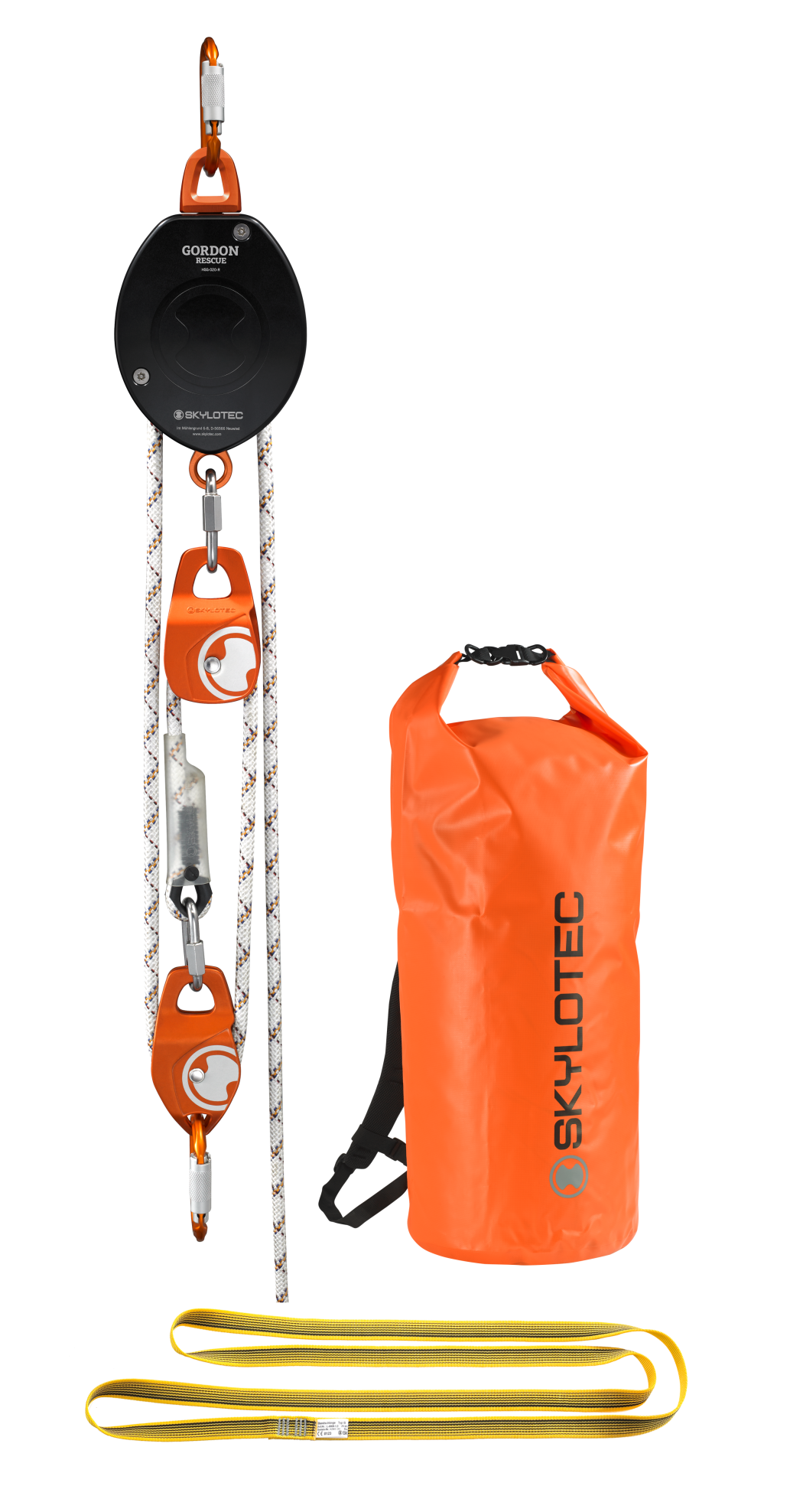 Skylotec GORDON Self Blocking 1:3 Pulley System 45m-100m - SecureHeights