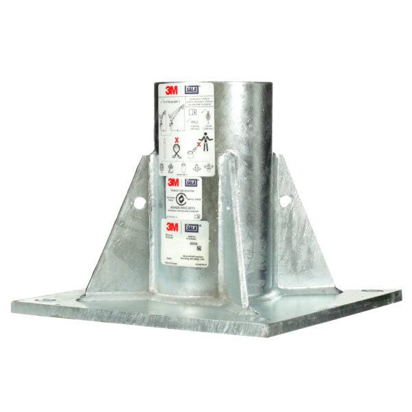 3M DBI SALA Galvanised Floor Mount HC Davit Base 8000095 - SecureHeights