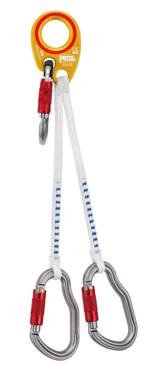 Petzl IGUANE Helivac Lanyard 25cm-35cm - SecureHeights