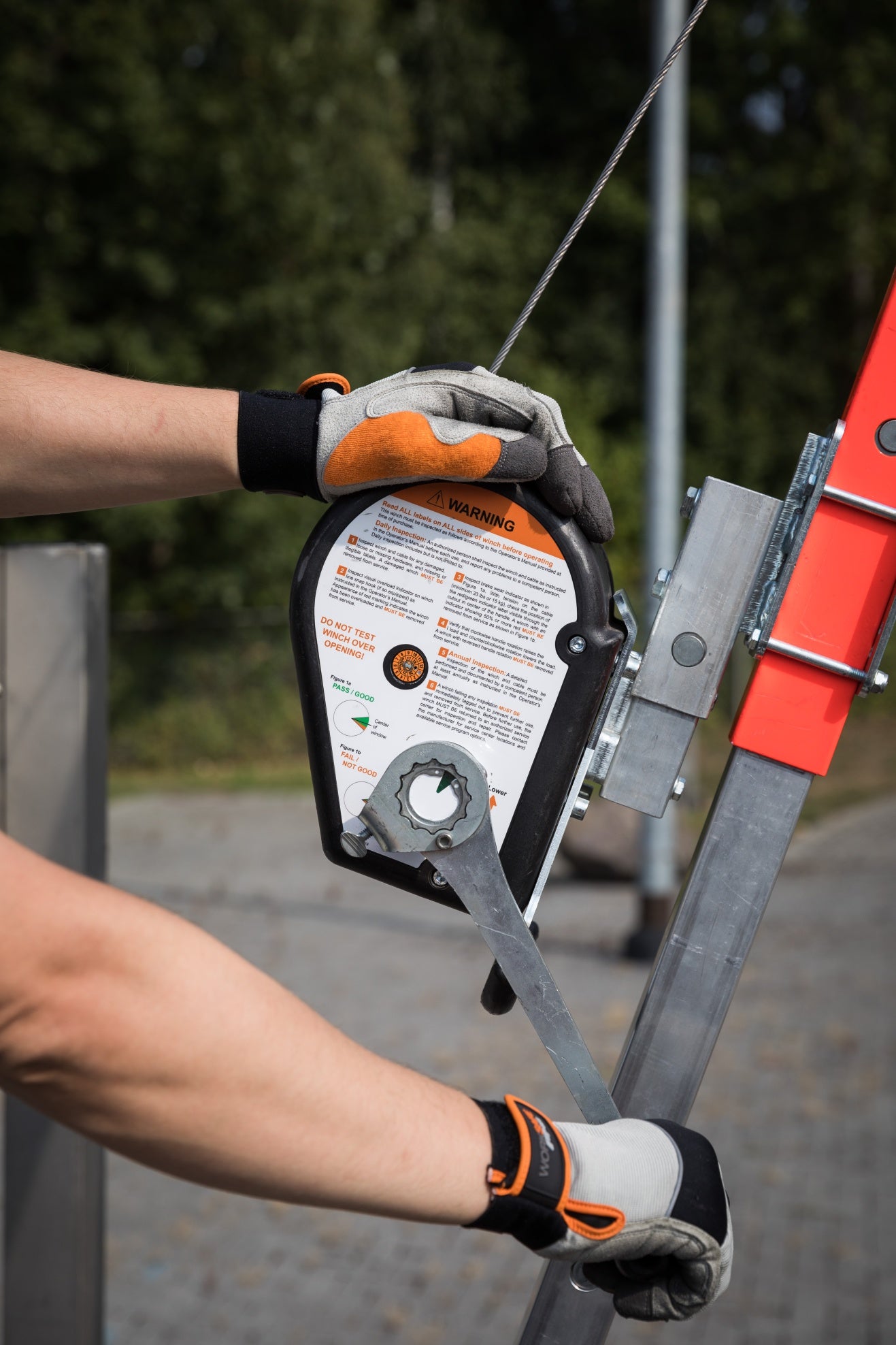 Skylotec JACKPOD WINCH 1 18m Steel Cable Winch JP-008-1 - SecureHeights