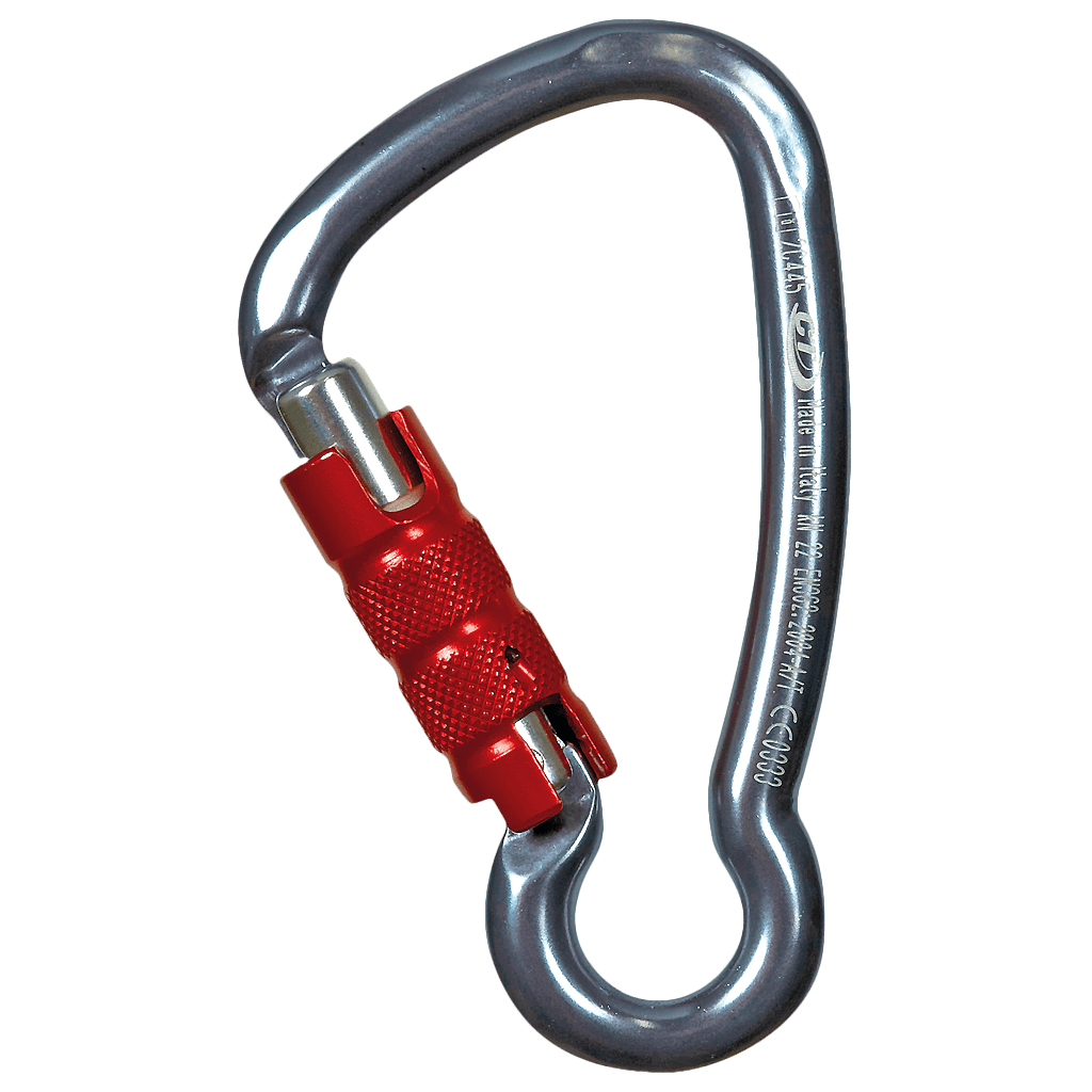 Climbing Technology KEY TG Light-Alloy Triple Twist Lock Carabiner - SecureHeights
