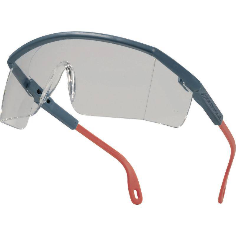 DeltaPlus KILIMANDJARO CLEAR AB Polycarbonate Single Lens Safety Glasses (Pack of 10) KILIMGRINAB - SecureHeights