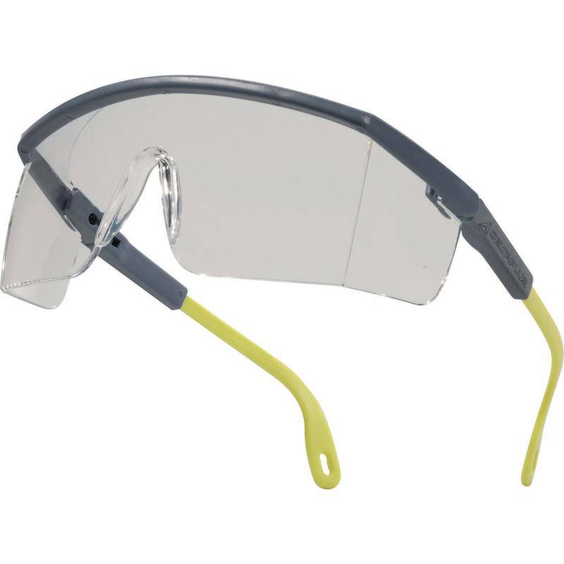 DeltaPlus KILIMANDJARO CLEAR Polycarbonate Single Lens Safety Glasses (Pack of 10) KILIMGRIN - SecureHeights