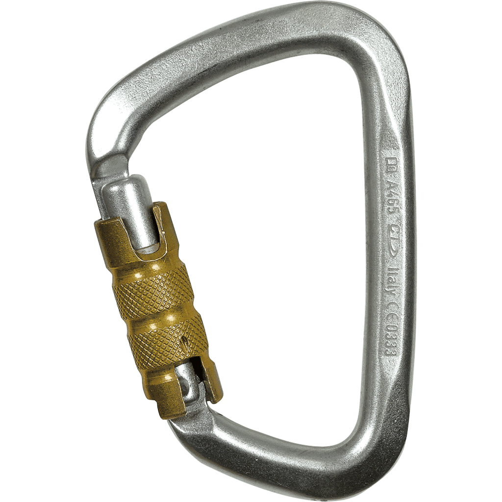 Climbing Technology LARGE STEEL TG Steel Triple Twist Lock Carabiner 3C4650A - SecureHeights