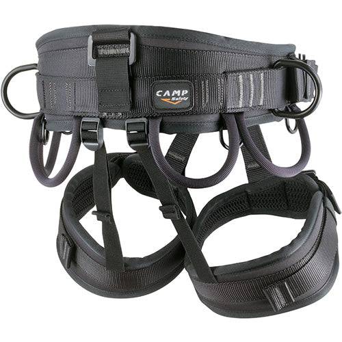 CAMP Safety LIBERTY BLACK Suspension Sit Harness 090703 - SecureHeights