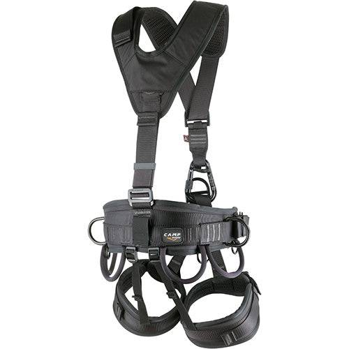 CAMP Safety LIBERTY BLACK Suspension Sit Harness 090703 - SecureHeights