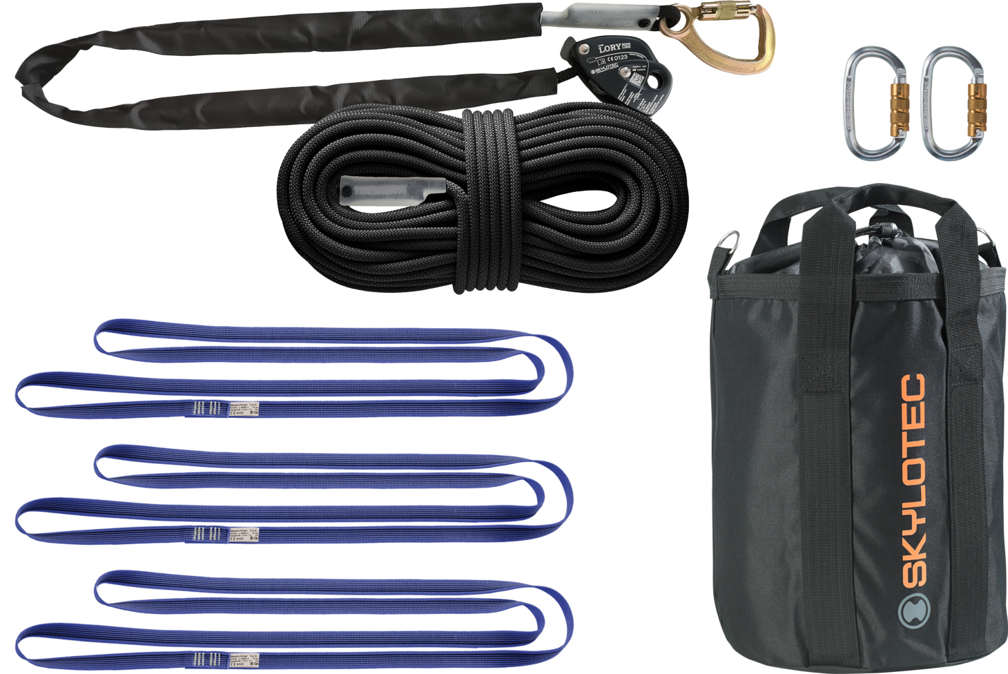 Skylotec LORY ROPELINE 20m Temporary Horizontal Lifeline SET-441 - SecureHeights