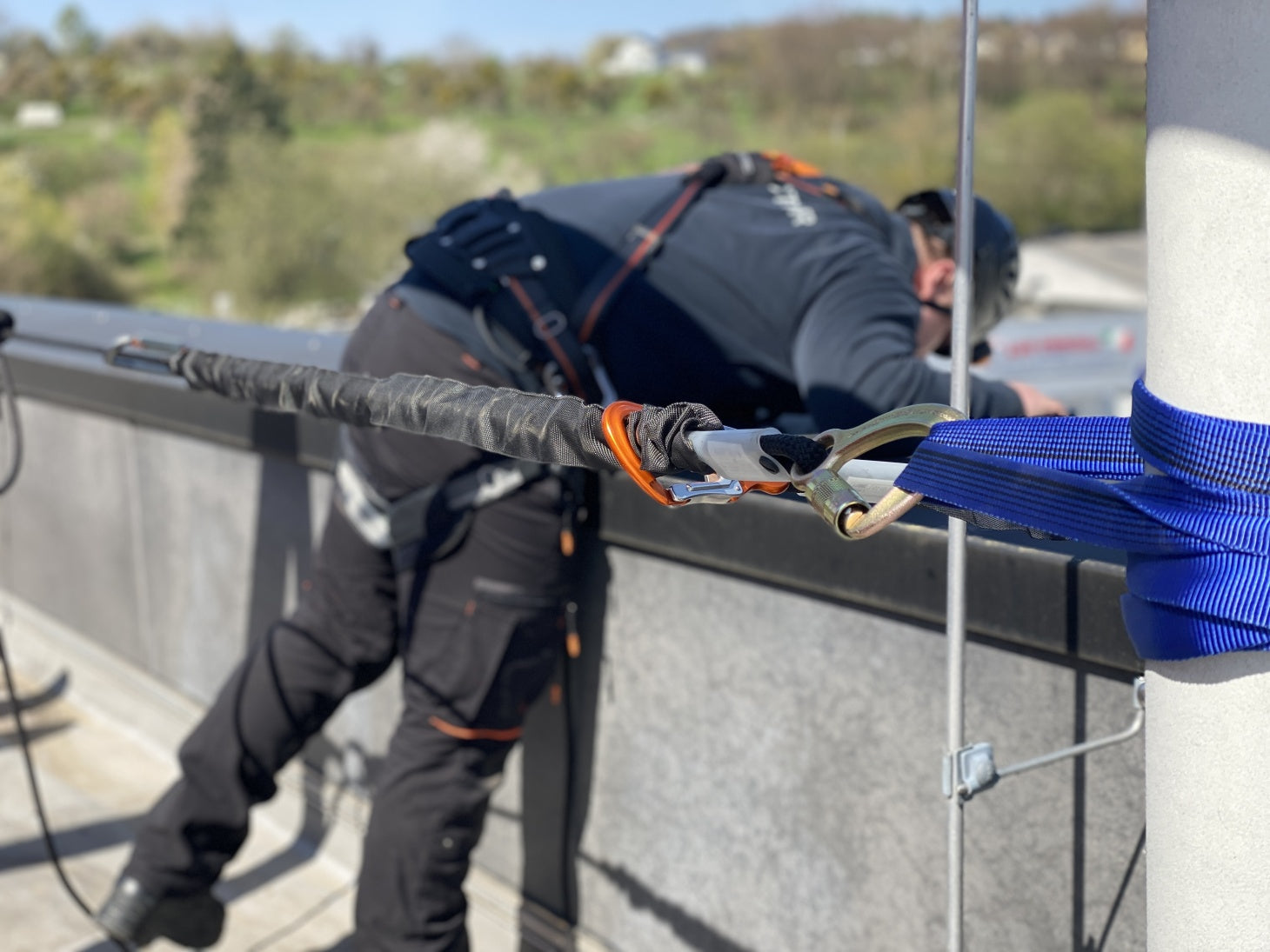 Skylotec LORY ROPELINE 20m Temporary Horizontal Lifeline SET-441 - SecureHeights