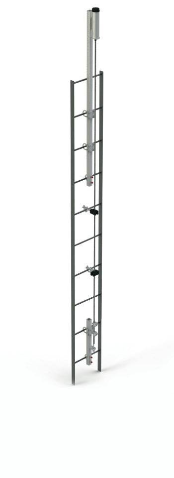 3M DBI SALA Lad-Saf Galvanised Rung Fix 8mm-9.5mm Cable Guide 6100400 - SecureHeights