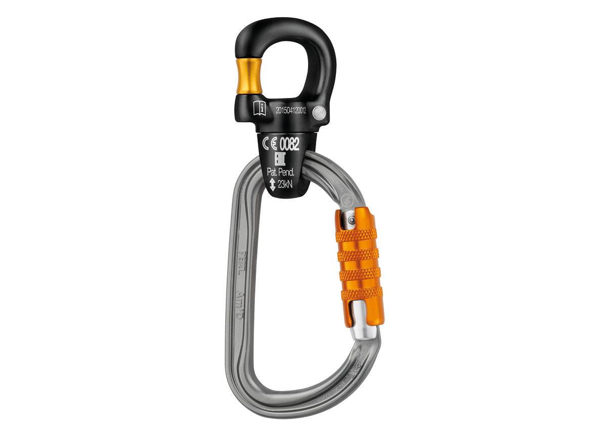 Petzl MICRO SWIVEL Compact Openable Gated Swivel P58 XSO - SecureHeights
