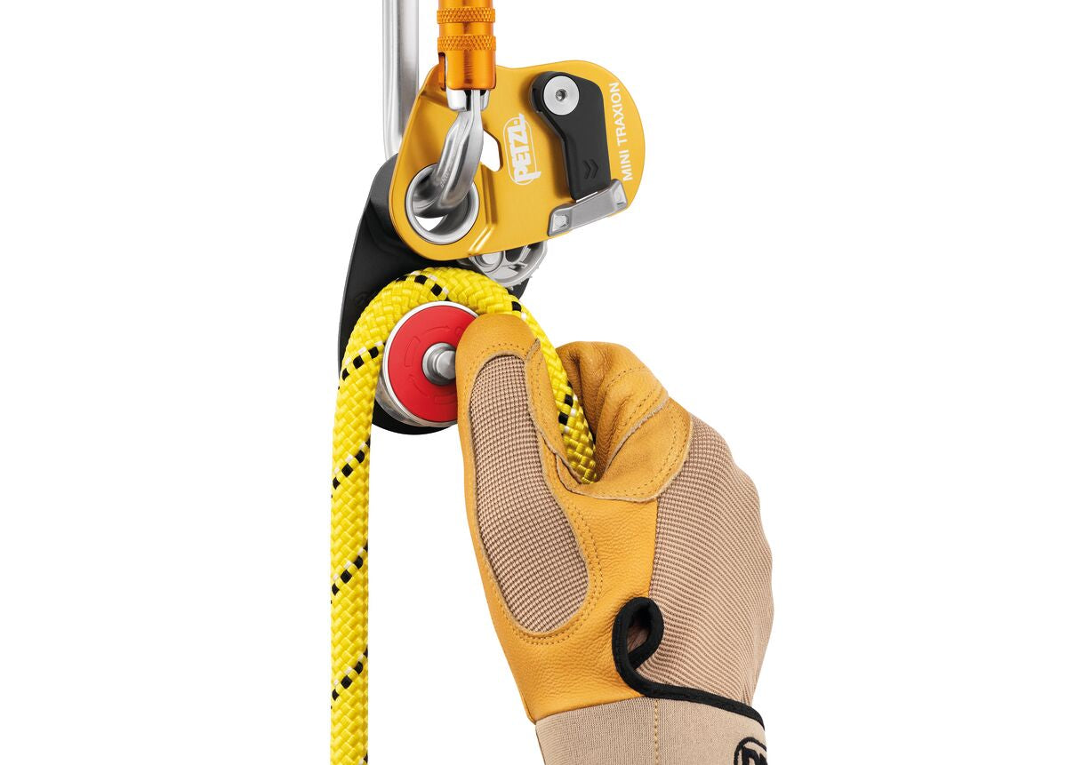 Petzl MINI TRAXION Compact High Efficiency Progress Capture Pulley P054AA00 - SecureHeights
