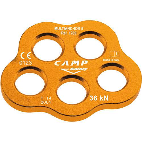 CAMP Safety MULTIANCHOR Strong Aluminium Multiple Anchor Plate - SecureHeights