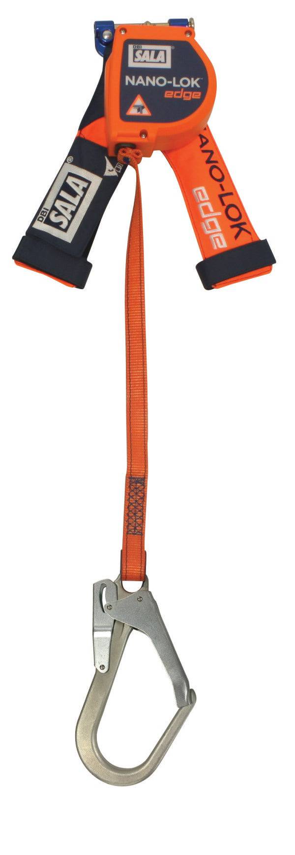 3M DBI SALA Nano-Lok Edge 2.5m Single Leg Web Self Retracting Lifeline with Snap Rebar Hook 3101435 - SecureHeights