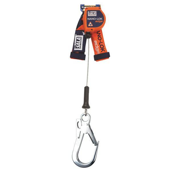 3M DBI SALA Nano-Lok Edge 2.5m Single Leg Self Retracting Lifeline with Rebar Hook 3500244 - SecureHeights