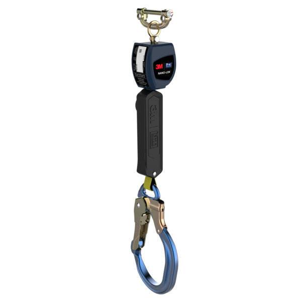 3M DBI SALA Nano-Lok 2m Single Leg Web Self Retracting Lifeline with Aluminium Hook 3101730 - SecureHeights