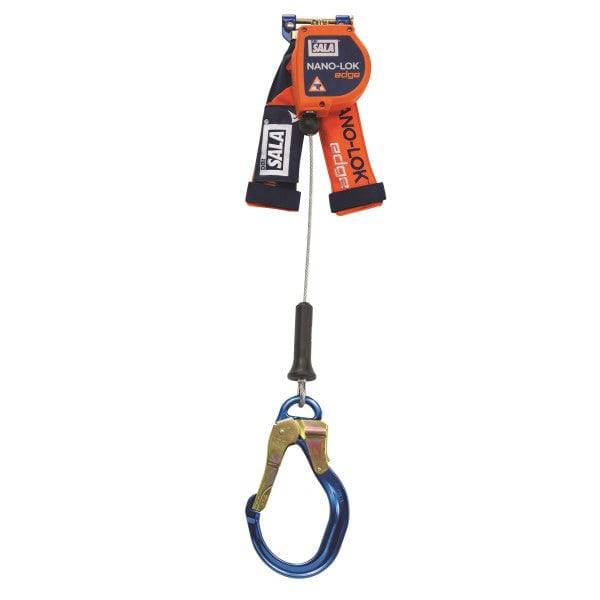 3M DBI SALA Nano-Lok Edge 2.5m Single Leg Self Retracting Lifeline with Rebar Lock Hook 3500243 - SecureHeights