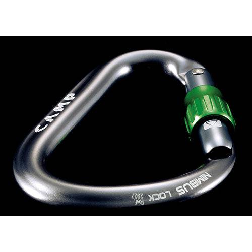 Camp Safety NIMBUS LOCK Compact Screwgate Aluminium Carabiner 2927 - SecureHeights