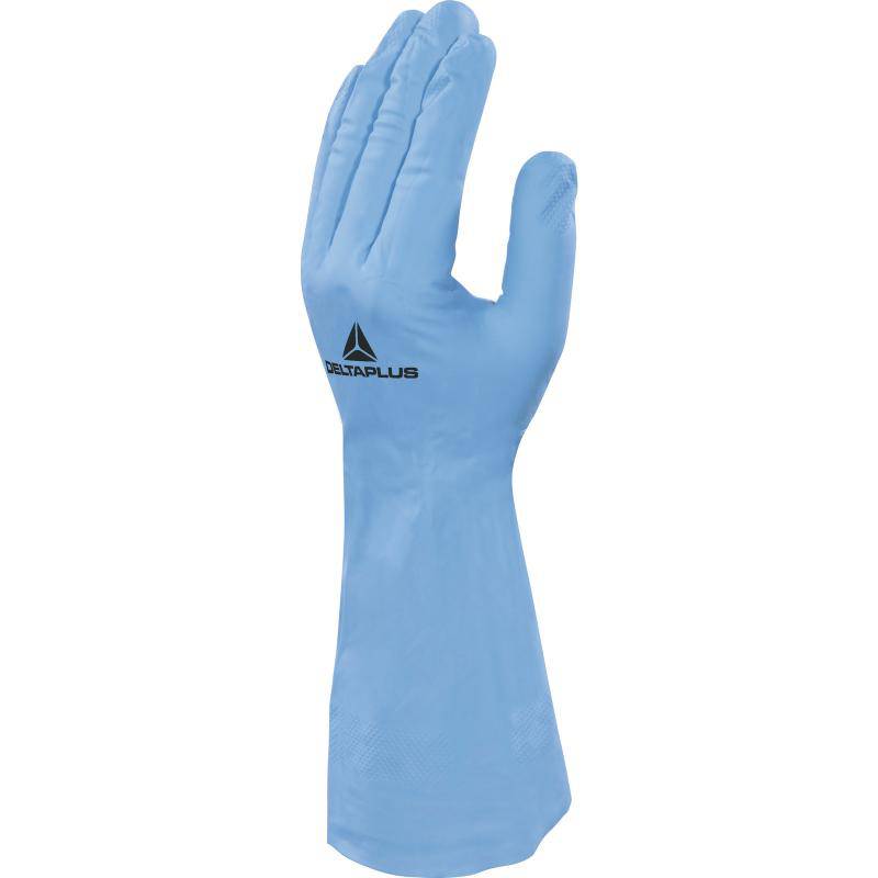 DeltaPlus NITREX VE830 Nitrile 33cm Safety Gloves (20 Pairs) - SecureHeights