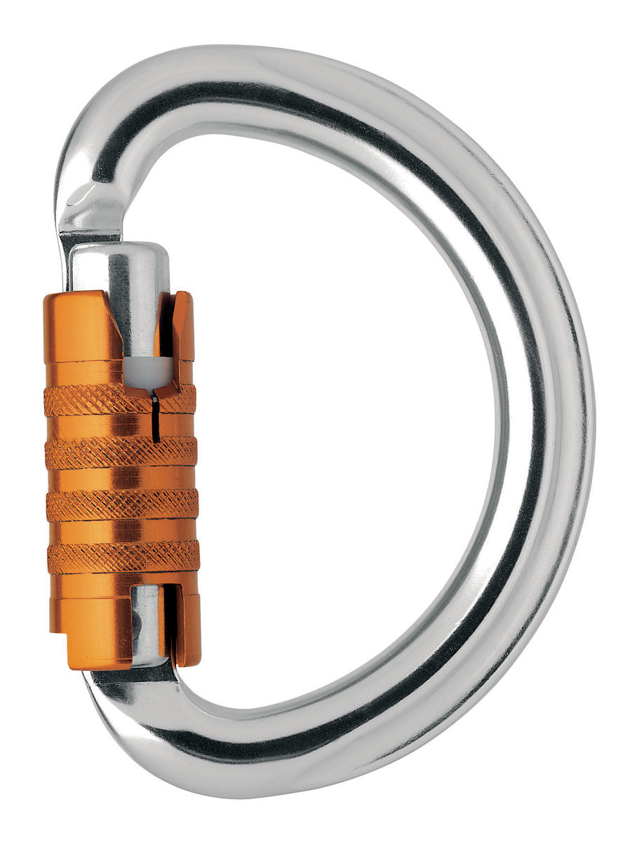 Petzl OMNI Semi Circle Multi Directional Aluminium Triact Lock Carabiner M37 TL - SecureHeights