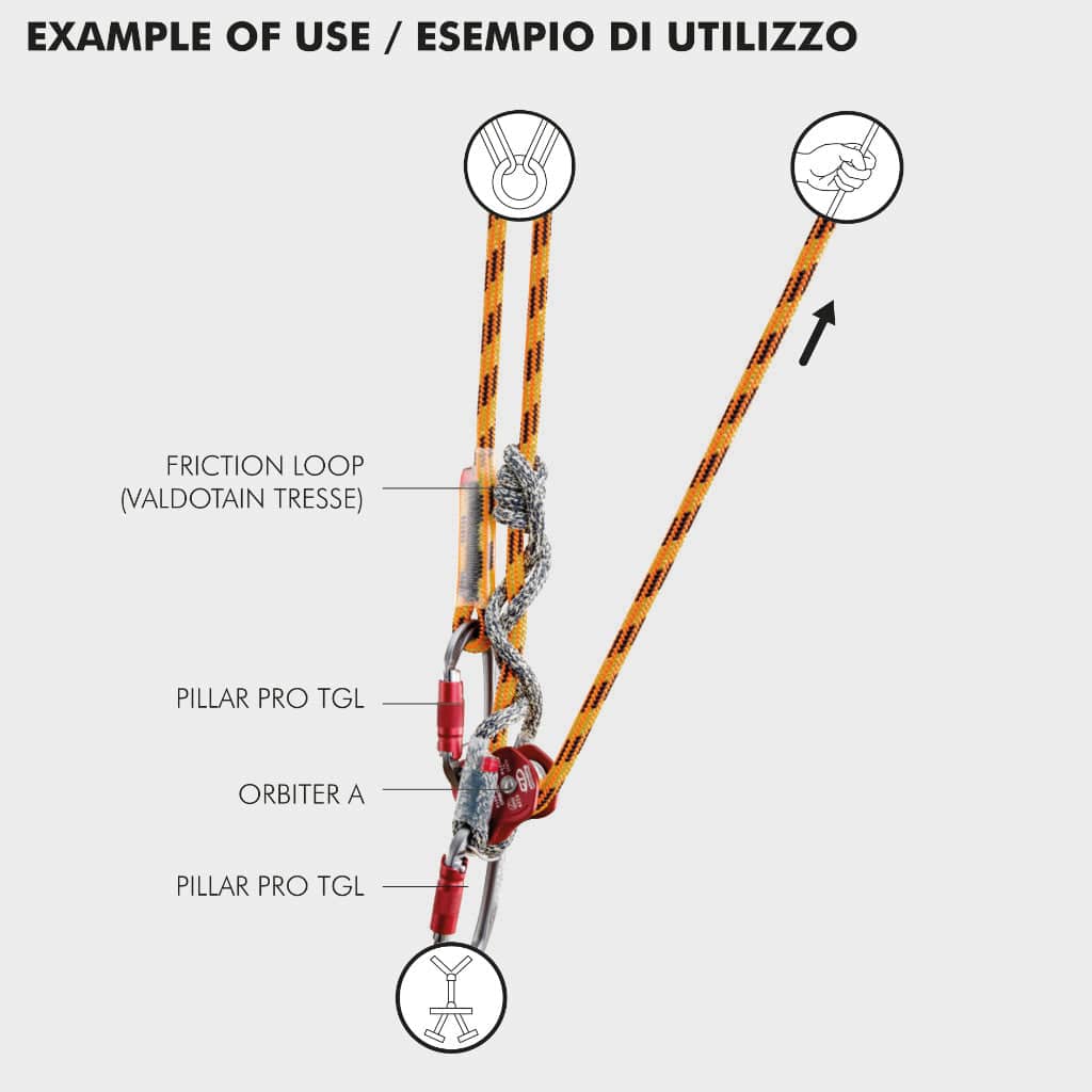 Climbing Technology ORBITER A Tree Climbing Pulley 2P665 - SecureHeights