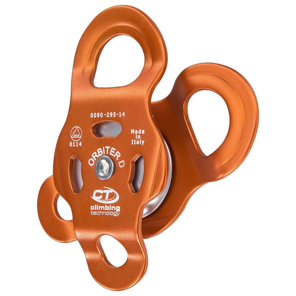 Climbing Technology ORBITER D Compact Light-Alloy Pulley 2P661 - SecureHeights