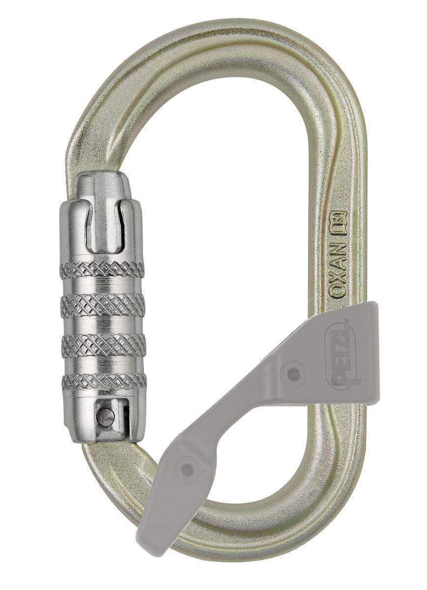 Petzl OXAN High Strength Oval Shaped Steel Carabiner International Version - SecureHeights