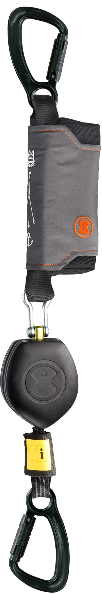 Skylotec PEANUT I 1.8m Self Retracting Lifeline with STAK TRI Carabiner HSG-021-1,8-13 - SecureHeights