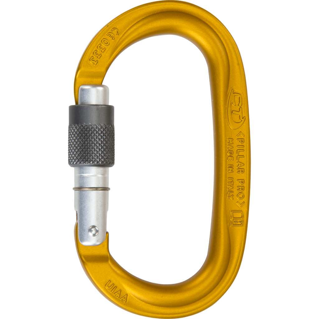 Climbing Technology PILLAR PRO SG Light-Alloy Screwgate Carabiner - SecureHeights