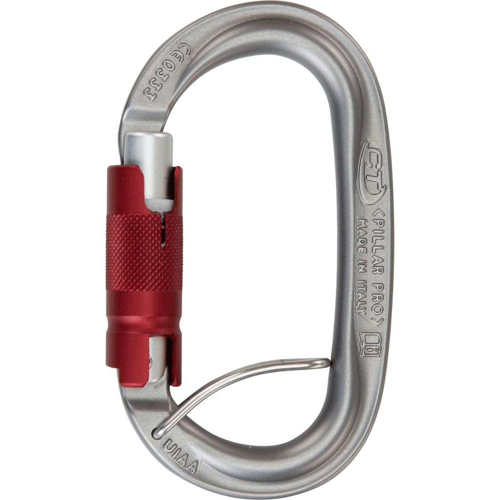 Climbing Technology PILLAR PRO TGL Light-Alloy Triple Lock Carabiner - SecureHeights