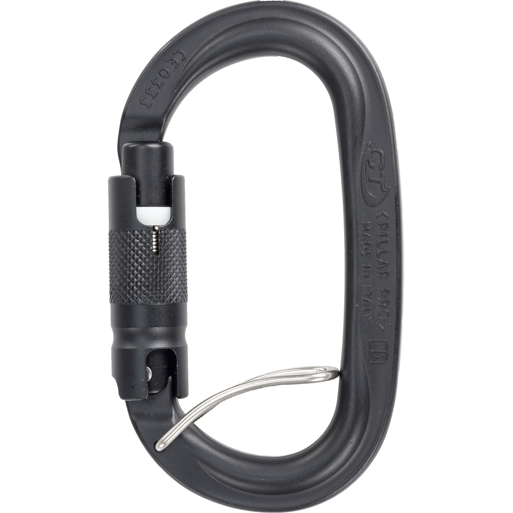 Climbing Technology PILLAR PRO TGL Light-Alloy Triple Lock Carabiner - SecureHeights