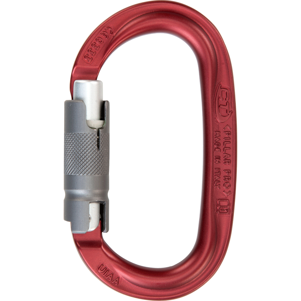 Climbing Technology PILLAR PRO TG Light-Alloy Triple Lock Carabiner - SecureHeights