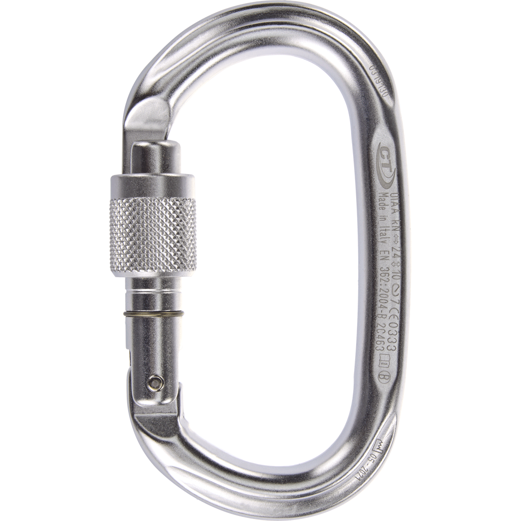 Climbing Technology PILLAR SG Light-Alloy Screwgate Carabiner - SecureHeights