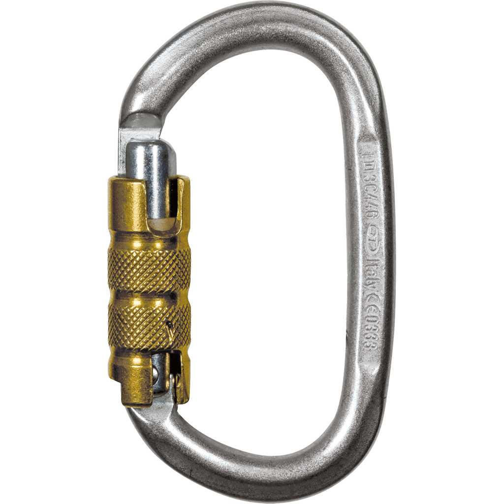 Climbing Technology PILLAR STEEL TG Steel Triple Twist Lock Carabiner 3C4460A - SecureHeights