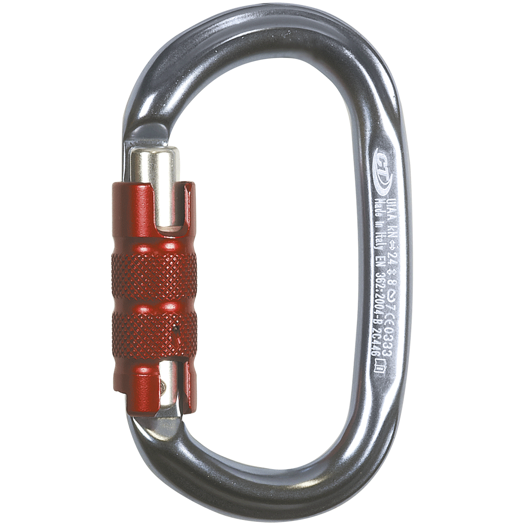 Climbing Technology PILLAR TG Light-Alloy Triple Twist Lock Carabiner - SecureHeights