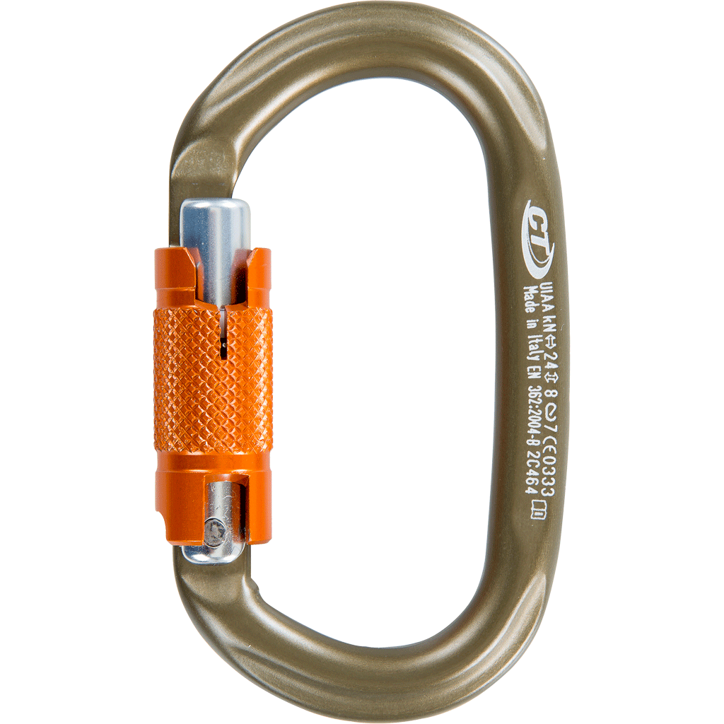 Climbing Technology PILLAR WG HC Light-Alloy Twist Lock Carabiner 2C46400SYB - SecureHeights