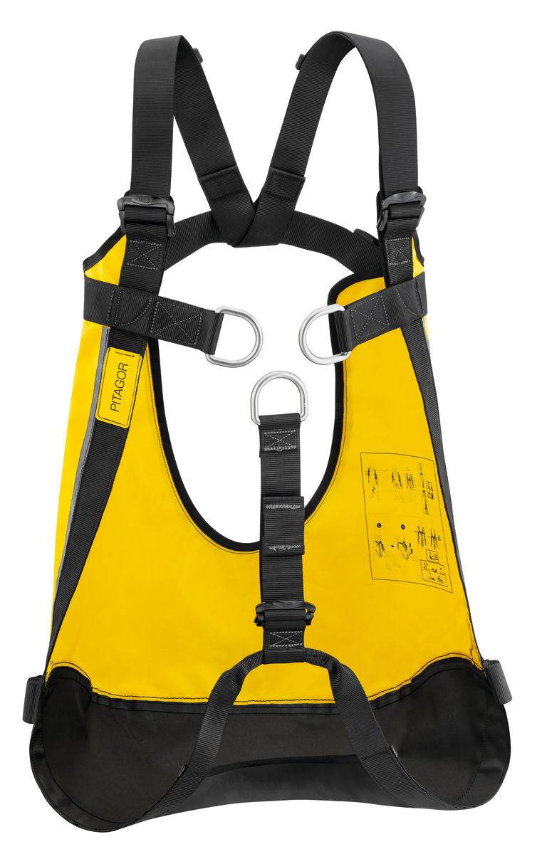 Petzl PITAGOR Evacuation Triangle with Shoulder Straps C060AA00 - SecureHeights