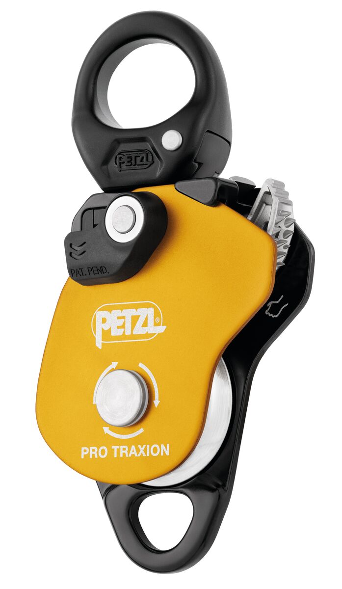 Petzl PRO TRAXION Very High Efficiency Progress Capture Pulley with Swivel P055AA00 - SecureHeights