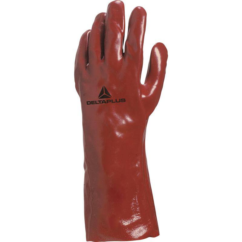 DeltaPlus PVC7335 PVC 35cm Safety Gloves (10 Pairs) - SecureHeights