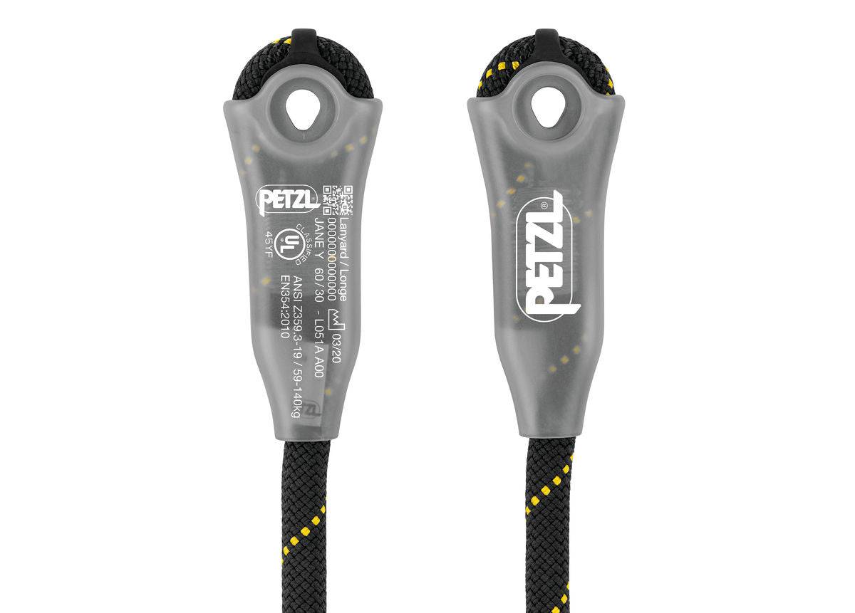 Petzl JANE-Y 30cm-60cm Double Progression Lanyard L051AA00 - SecureHeights